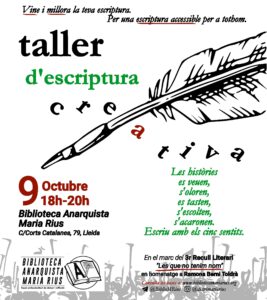 Taller d’escriptura creativa